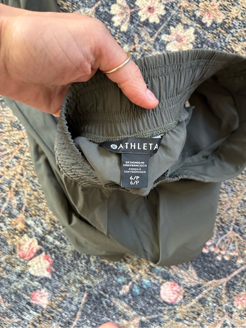 Athleta Olive Brooklyn Joggers